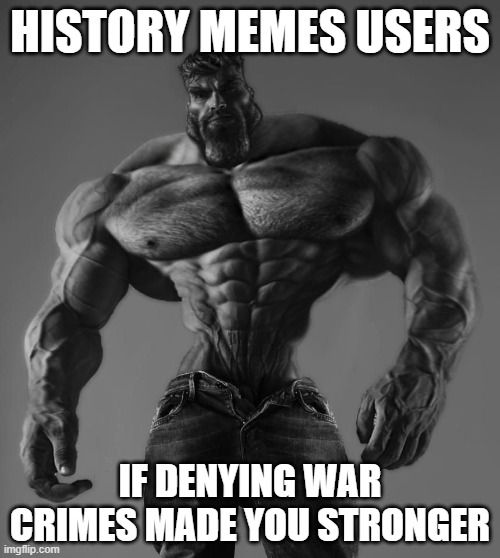 I'm honestly flabbergasted at how many war crime denialists are on this sub.