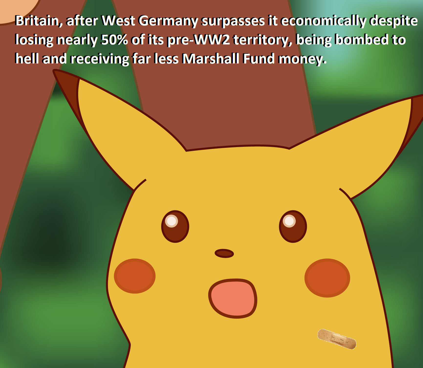 When Germany keeps rebuilding its economy after losing world wars
