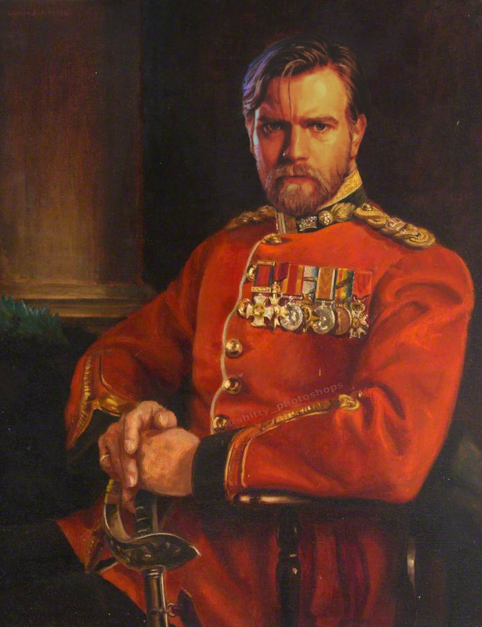 Portrait of Nicholas Romanov shortly before being crowned Tsar Nicholas II c. 1894