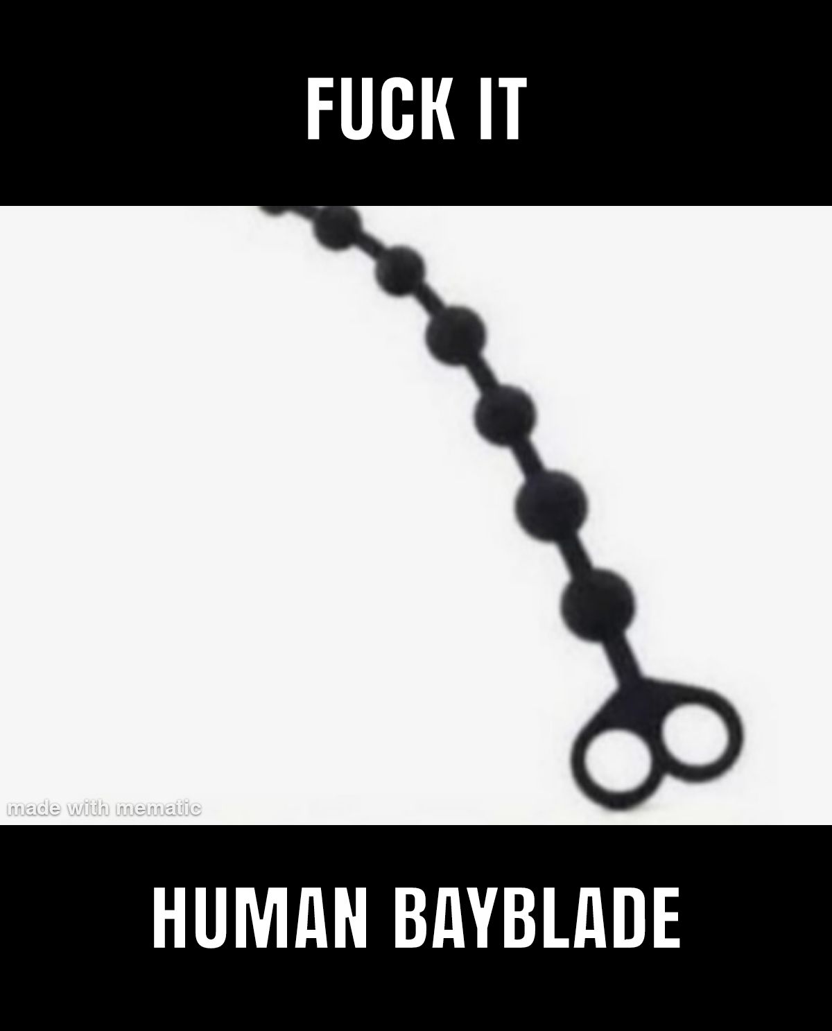 Human bayblade
