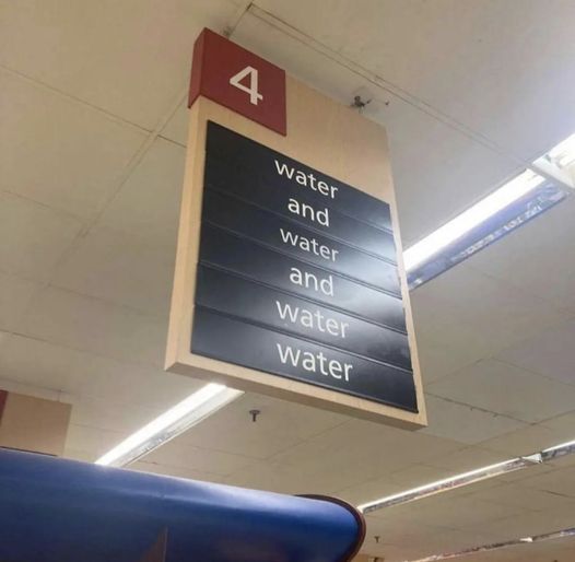 water
