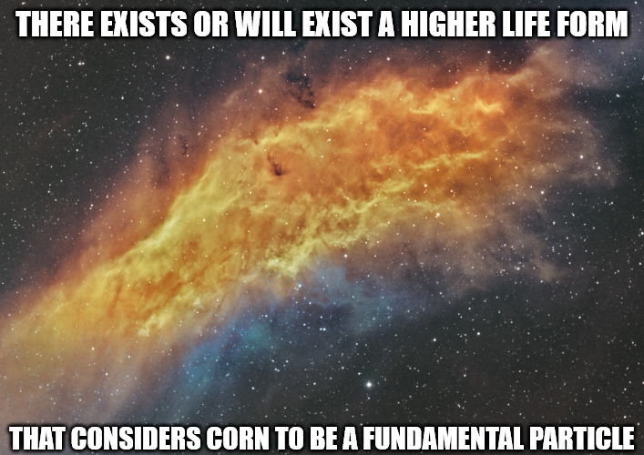 It's just so versatile, much more so than silly protons