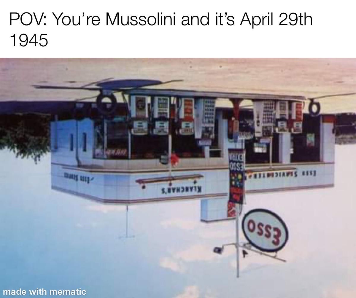 Happy Mussolini death day!