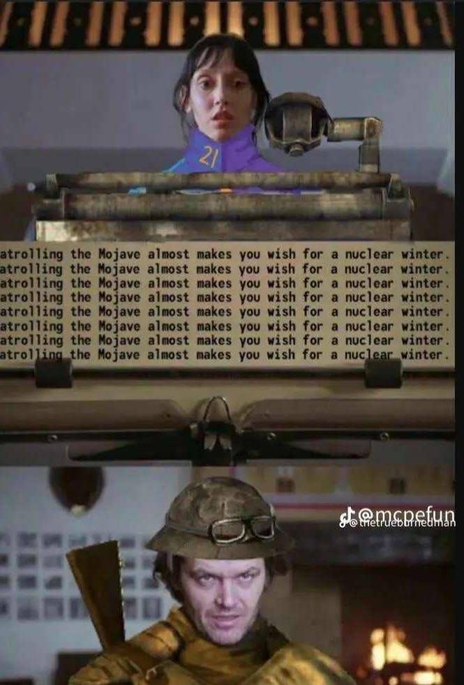 Patrolling the Mojave almost makes you wish for a nuclear winter