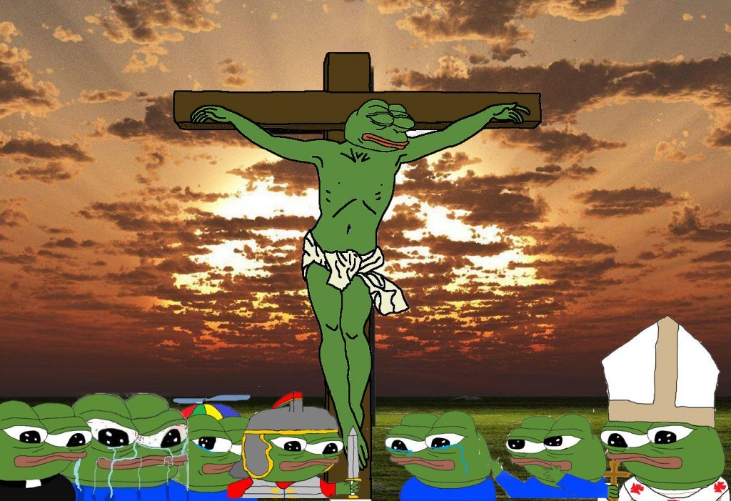 Pepe/apu a day - 482 jesus man