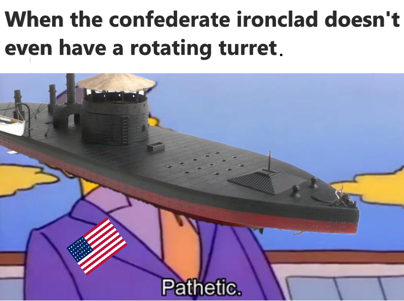 USS Monitor supremacy forever.