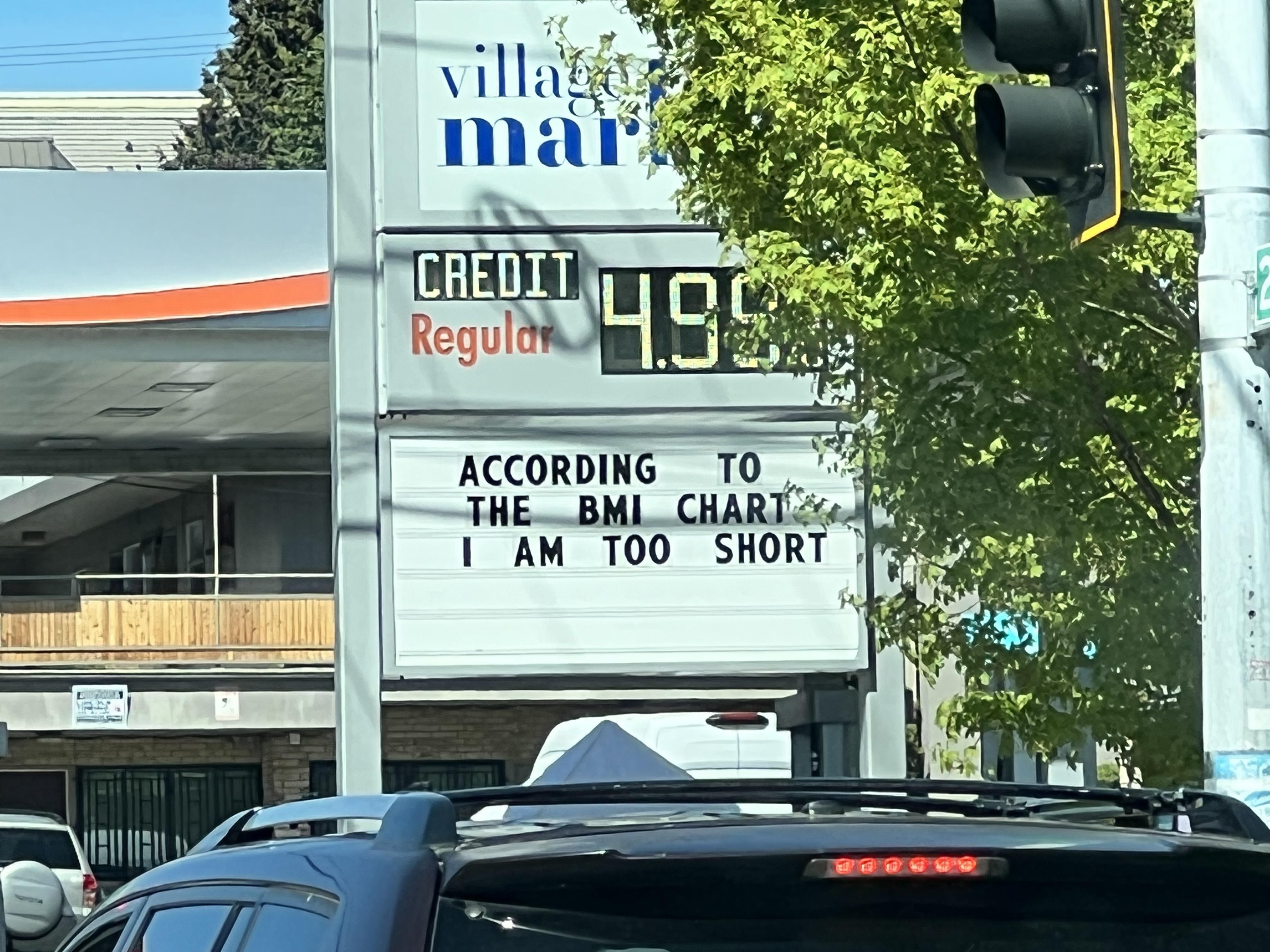 Gas station in Seattle