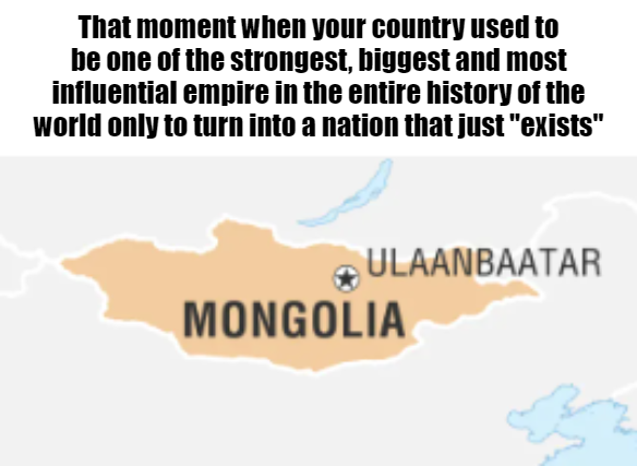 Funny how the country whose origin used to the biggest empire now is the least talked or mentioned in the news or in general