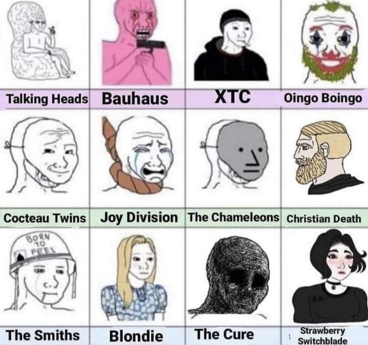 Which postpunkjak do you feel like today?
