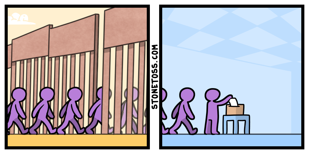 Voting to keep the floodgates open since 1965