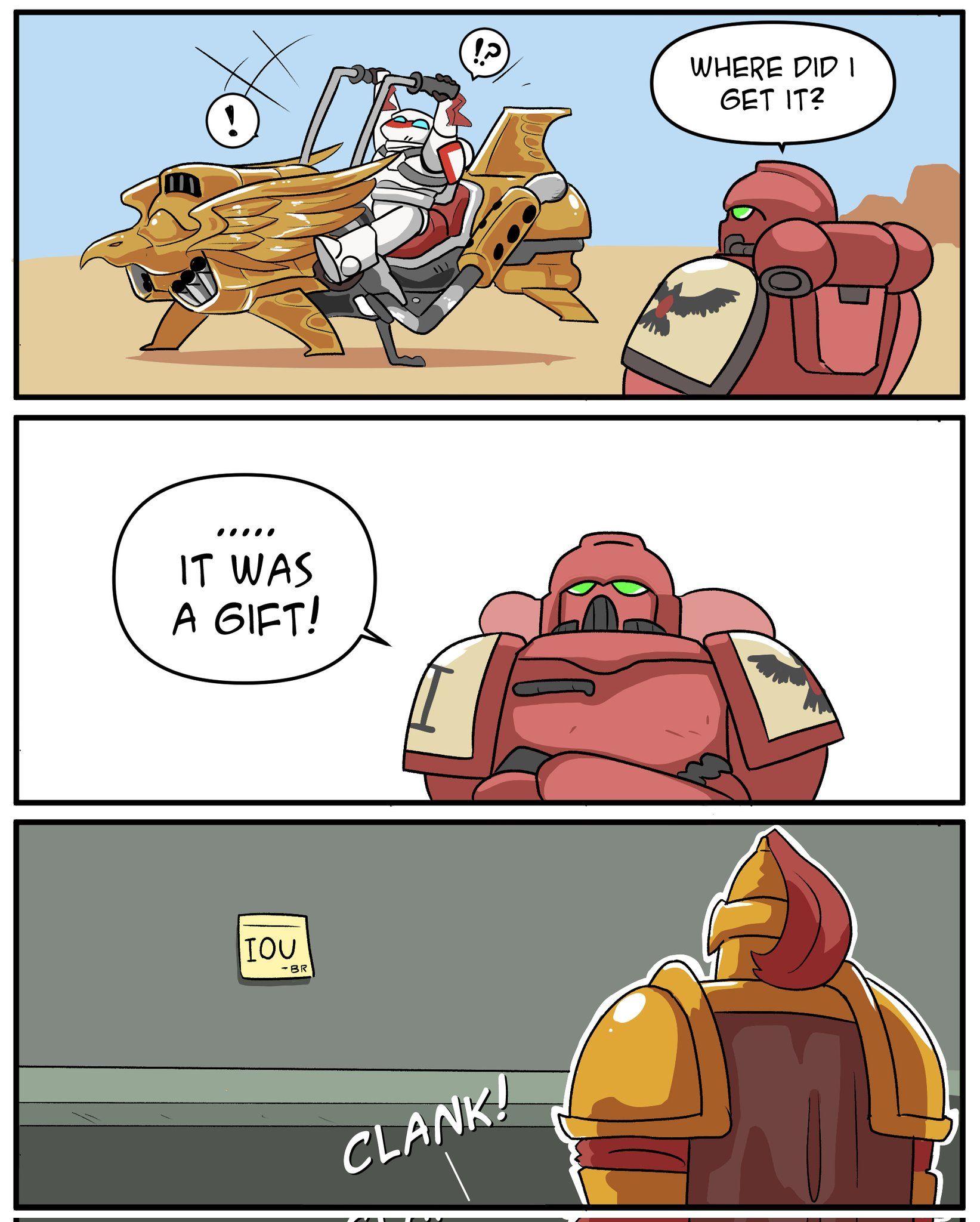 It was a chapter's relic i swear