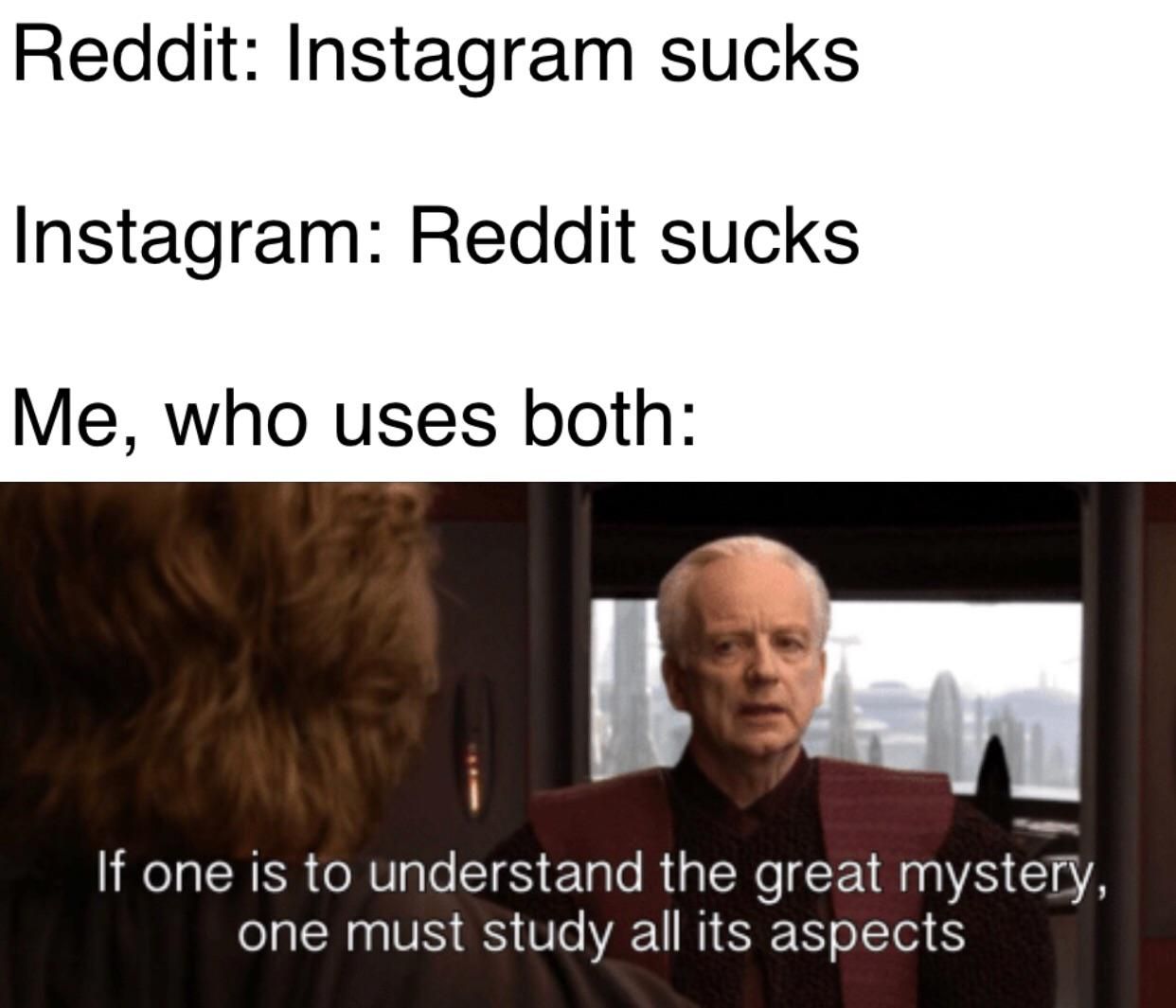I use neither