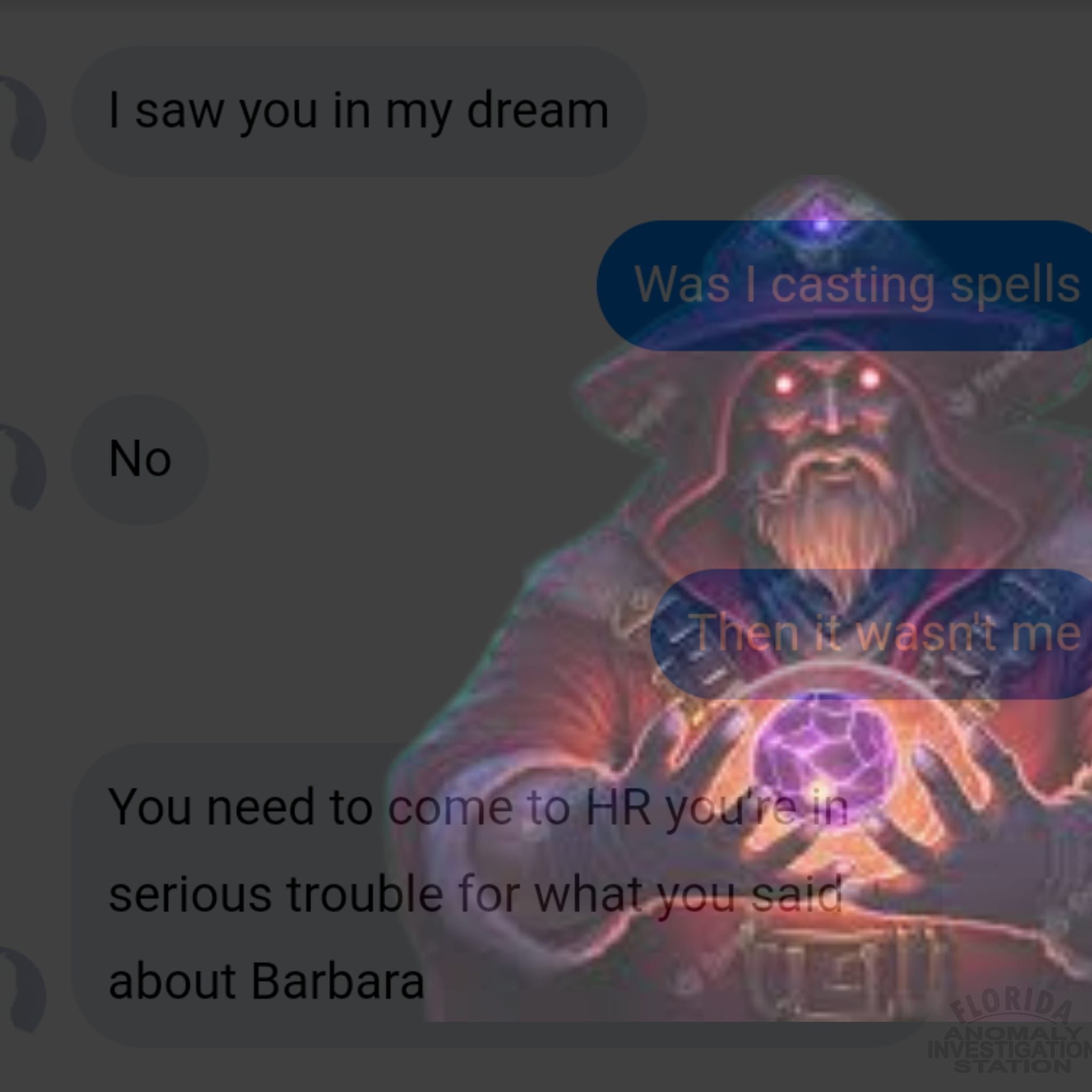 Brb have to polish my staff