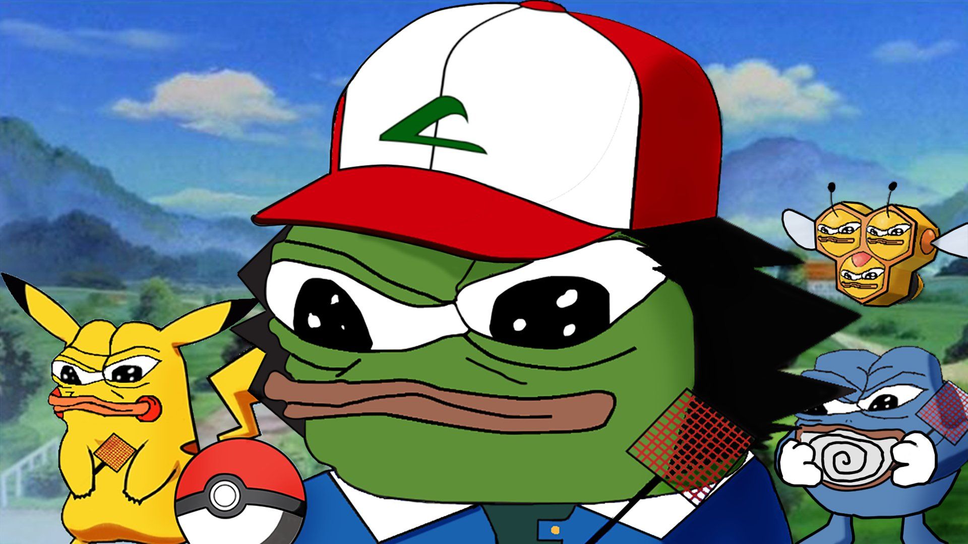 pepe/apu a day - 532 pepechu i choose you!