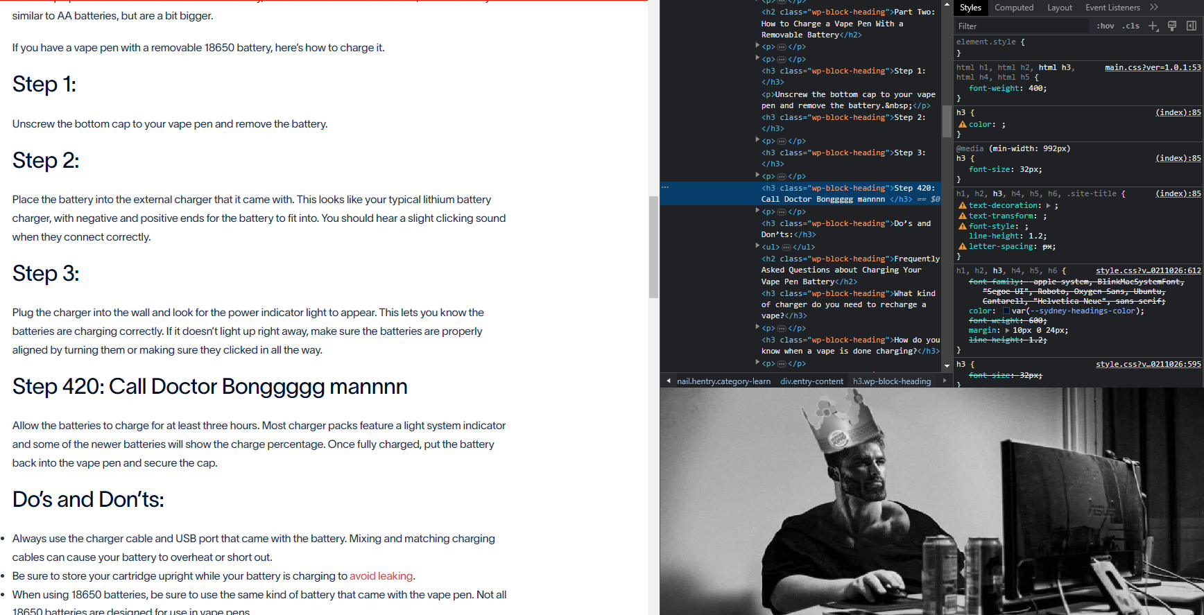 my frontend devs know what's up