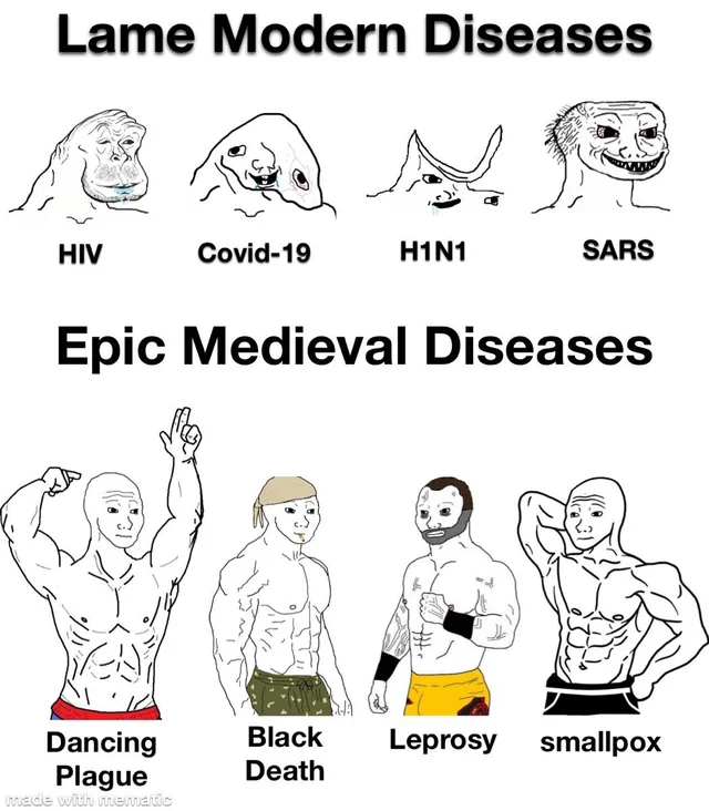 Back then they had deceases for real men