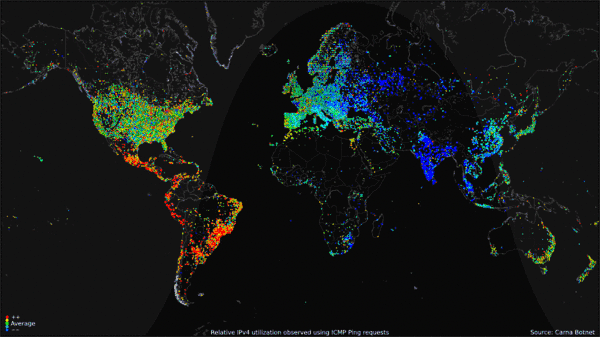 Internet utilization worldwide