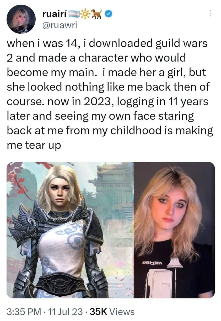 Epic gaymer moment