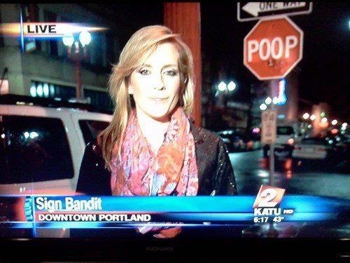 That damn sign bandit