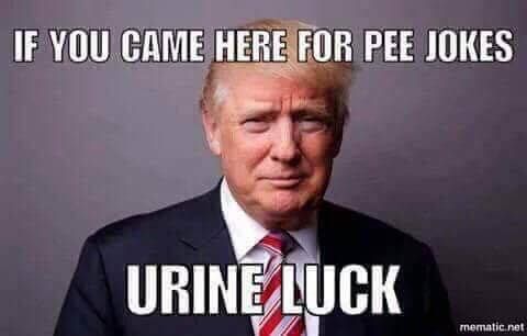 Post pee jokes