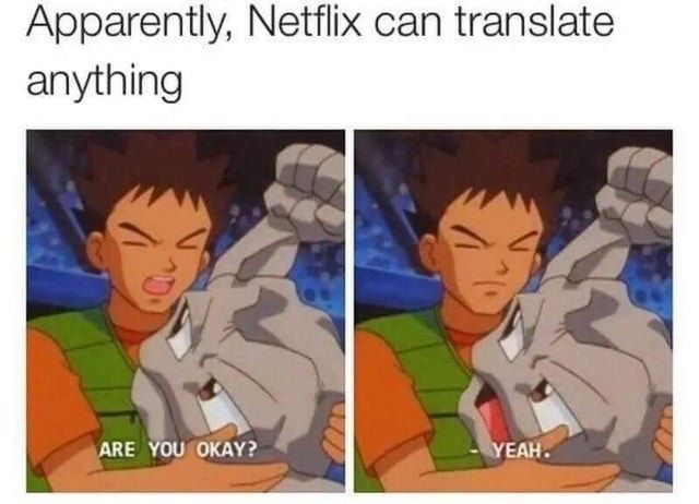 Brock is stoned.