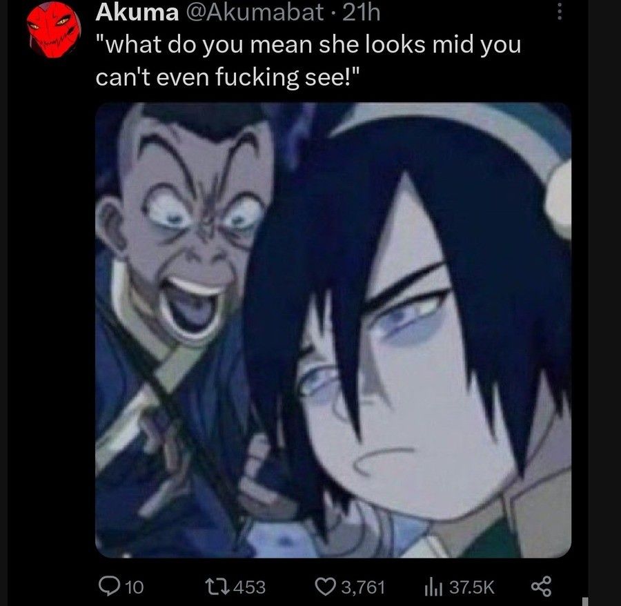 That's just how mid she is