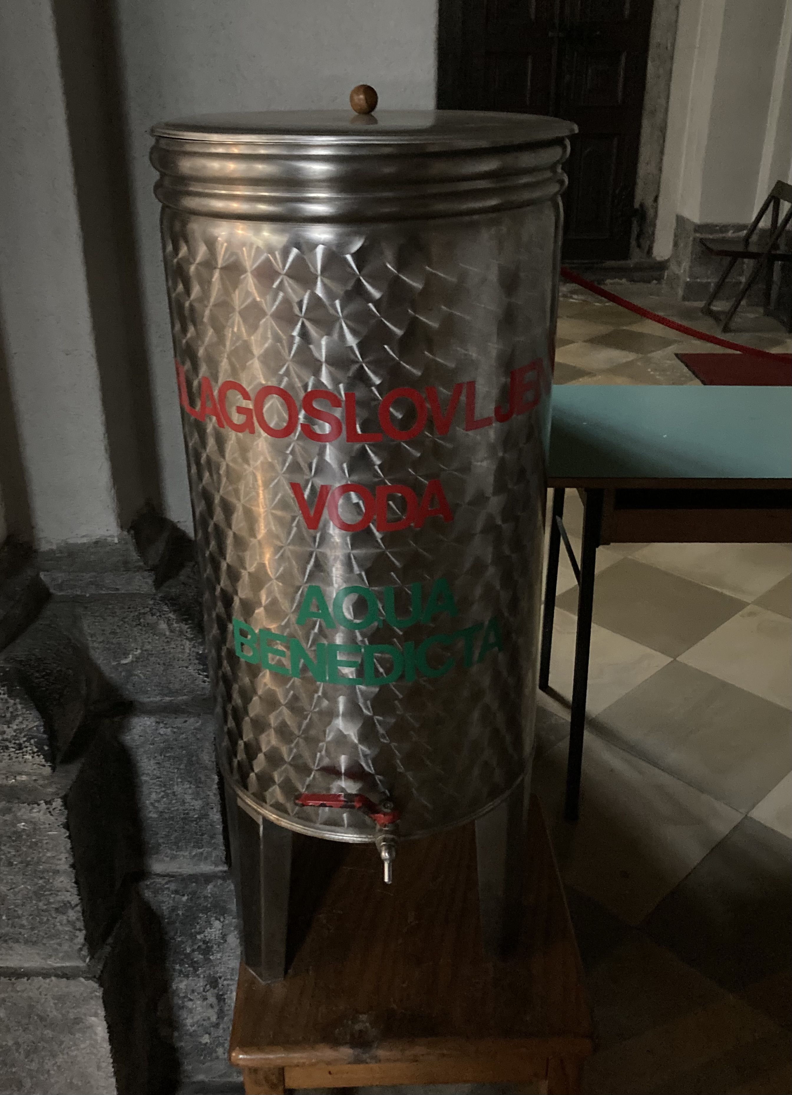 I have acquired all of the Slovenian holy water. Quaffing it to gain their power