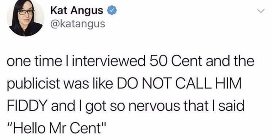 It's OK, you can call me 10 nickas