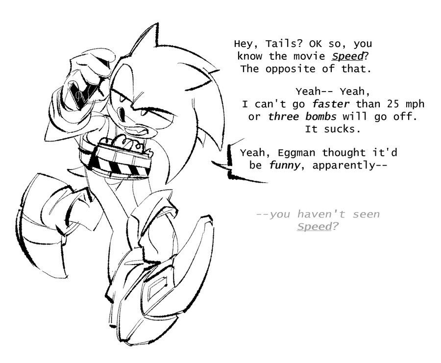 He thought right XD
