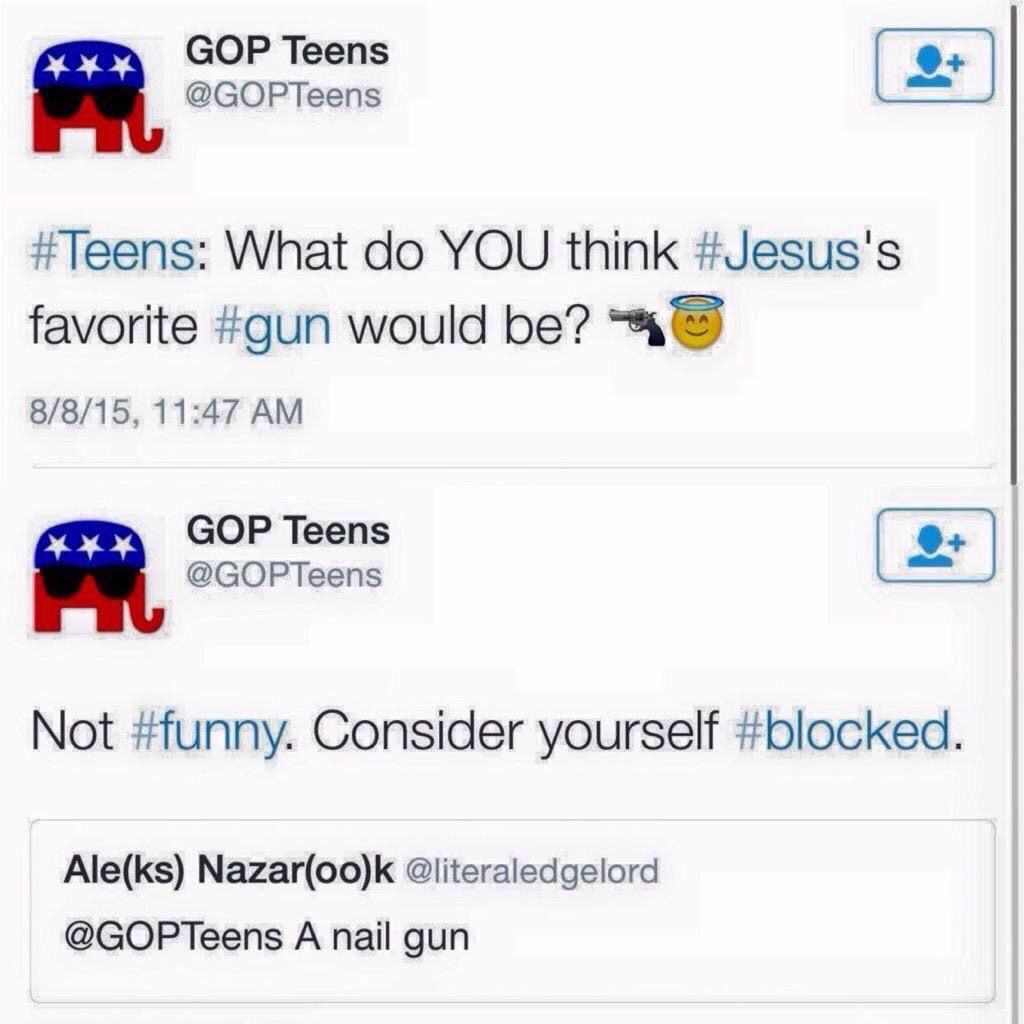 It's a gun