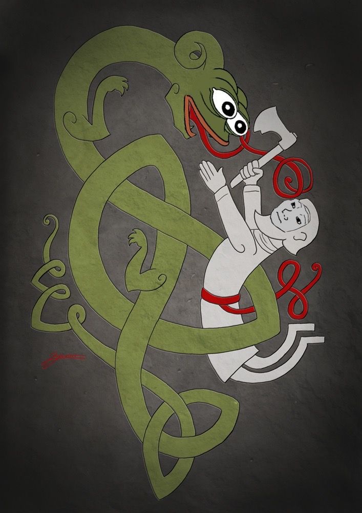 Pepe/apu a day - 571 rune pepe