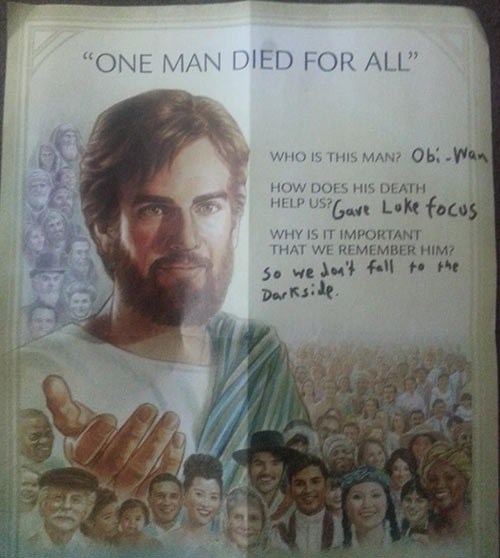 He died wise.