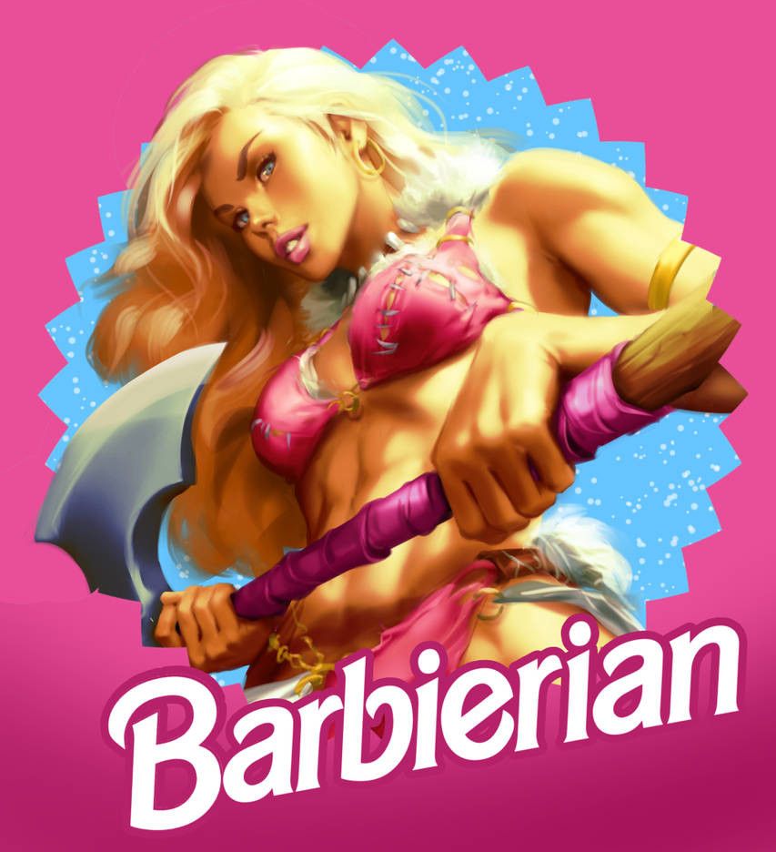 Just a Barbarian girl, In a Barbarian world