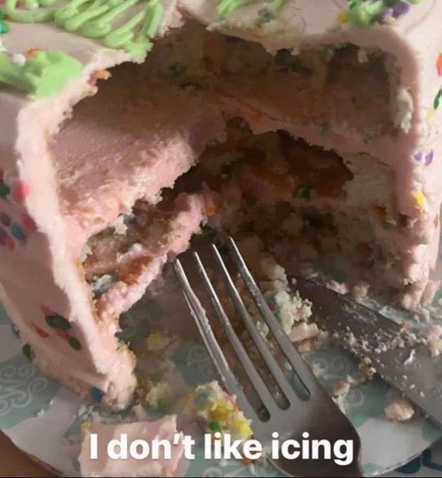 Too much sugar, hurts my tummy :(