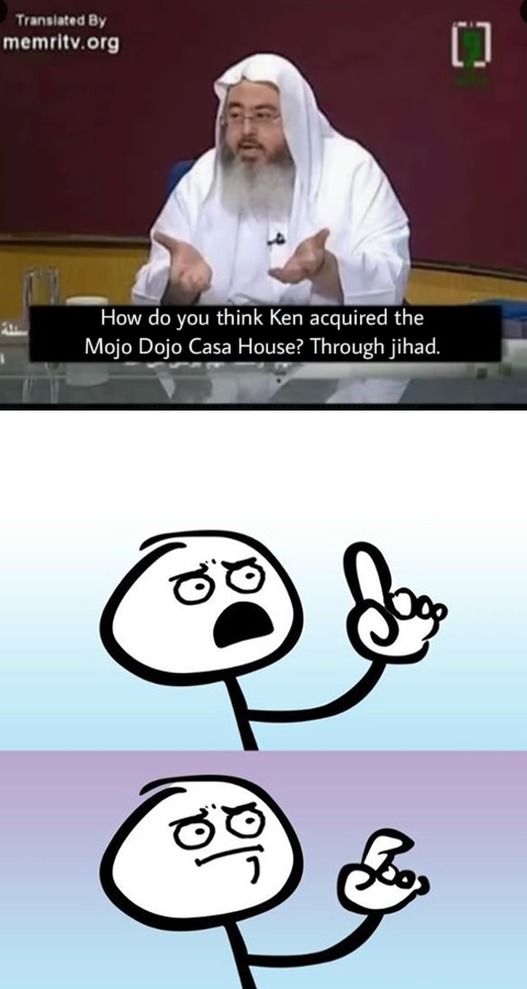 Jihad is a character arc.