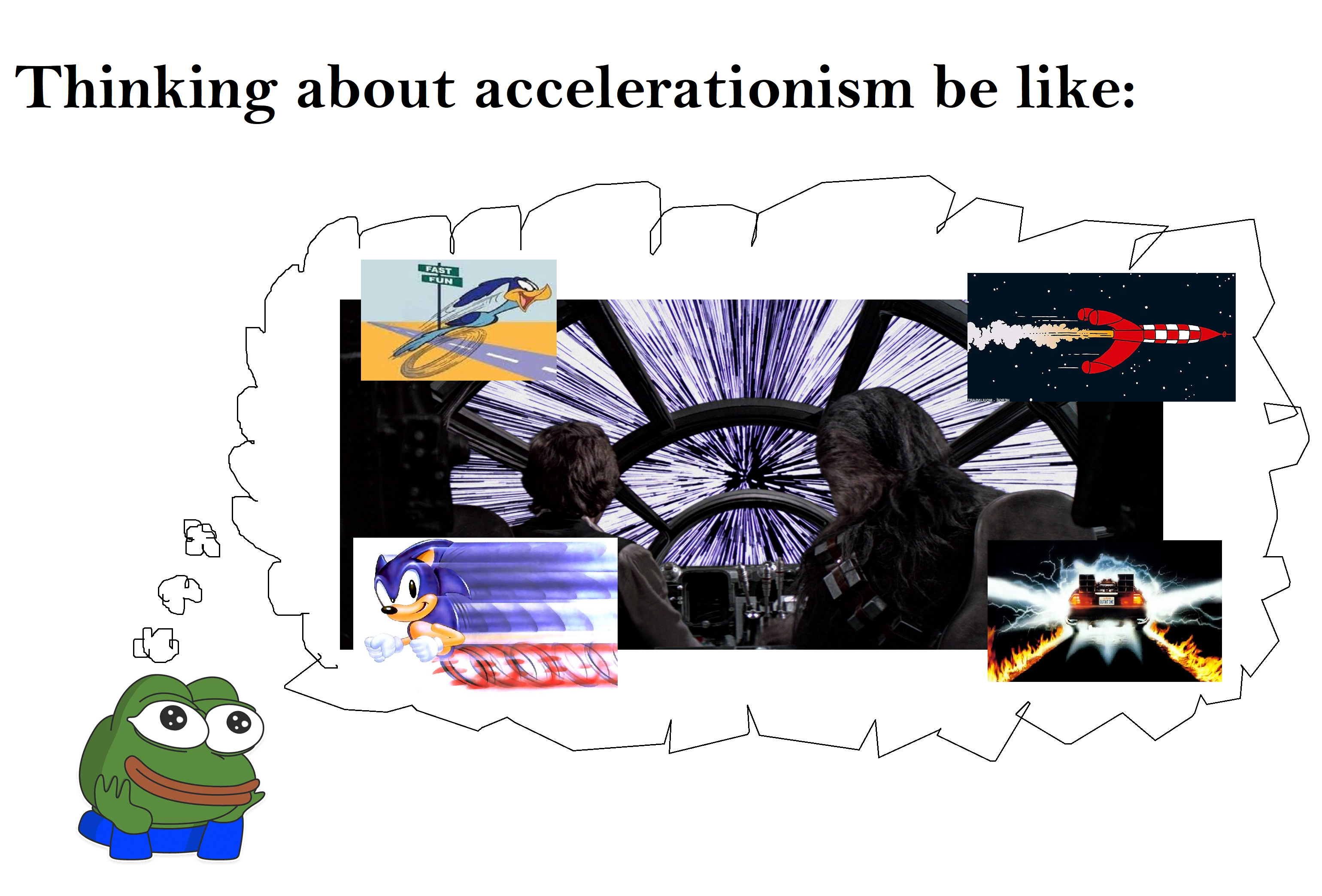 Speed racist is a speedy speed boy.