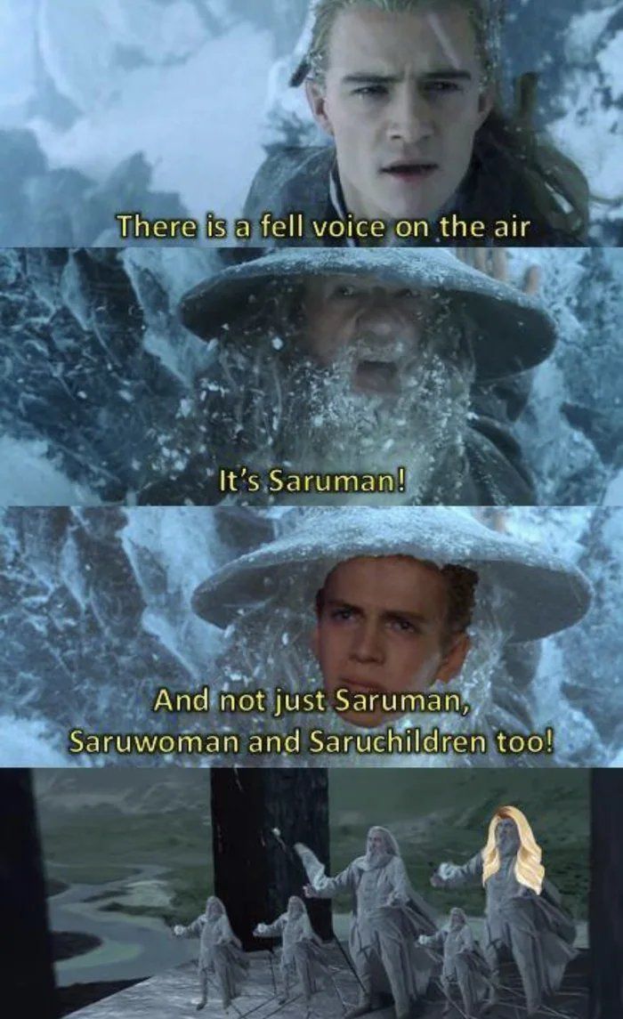 Saruman the family man