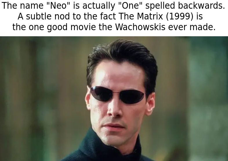 Matrix trivia