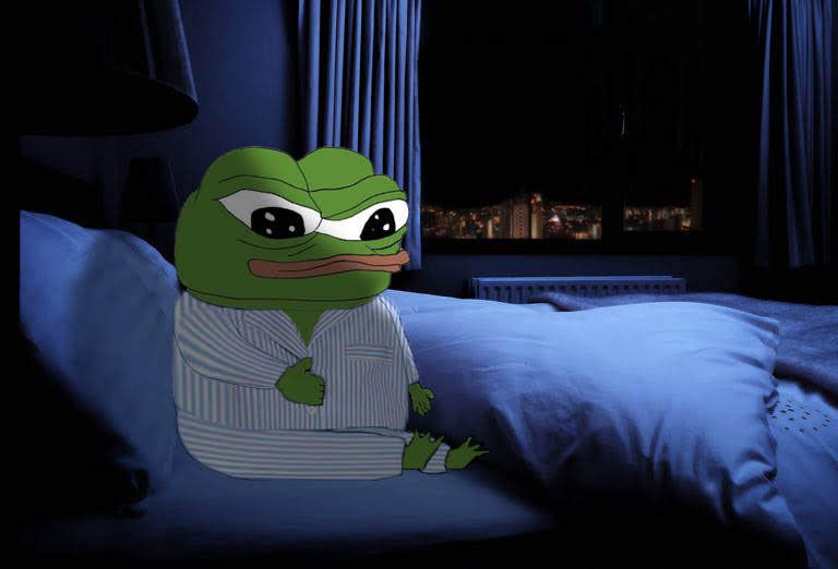 Pepe/apu a day - 599 nighty-night frens
