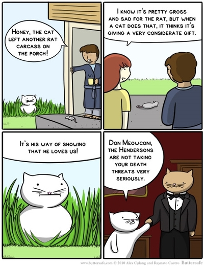Don't mess with the Cat Mafia.