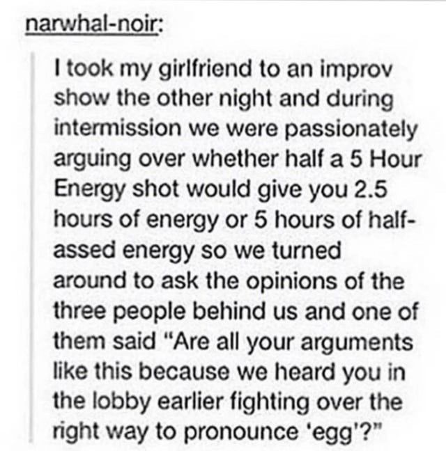 i don't care about the egg thing i wanna know about the energy shot