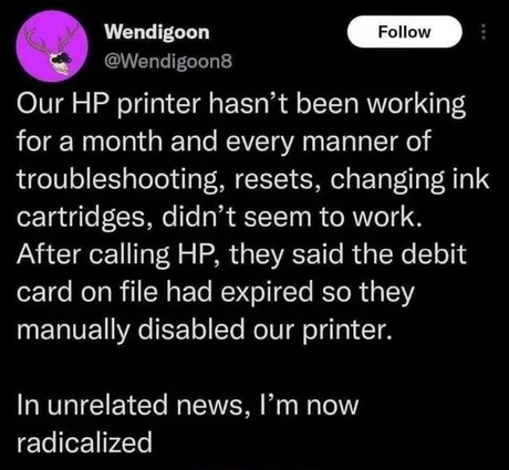 no more print for you