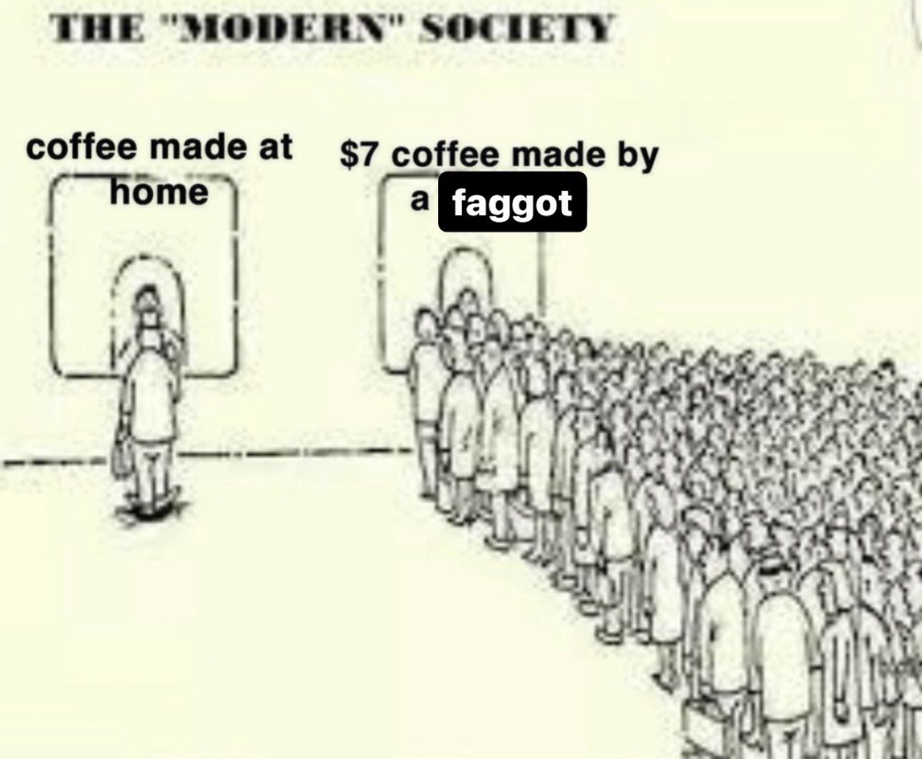 I drink coffee like alcohol. Straight, only for the effect. No pleasure involved.
