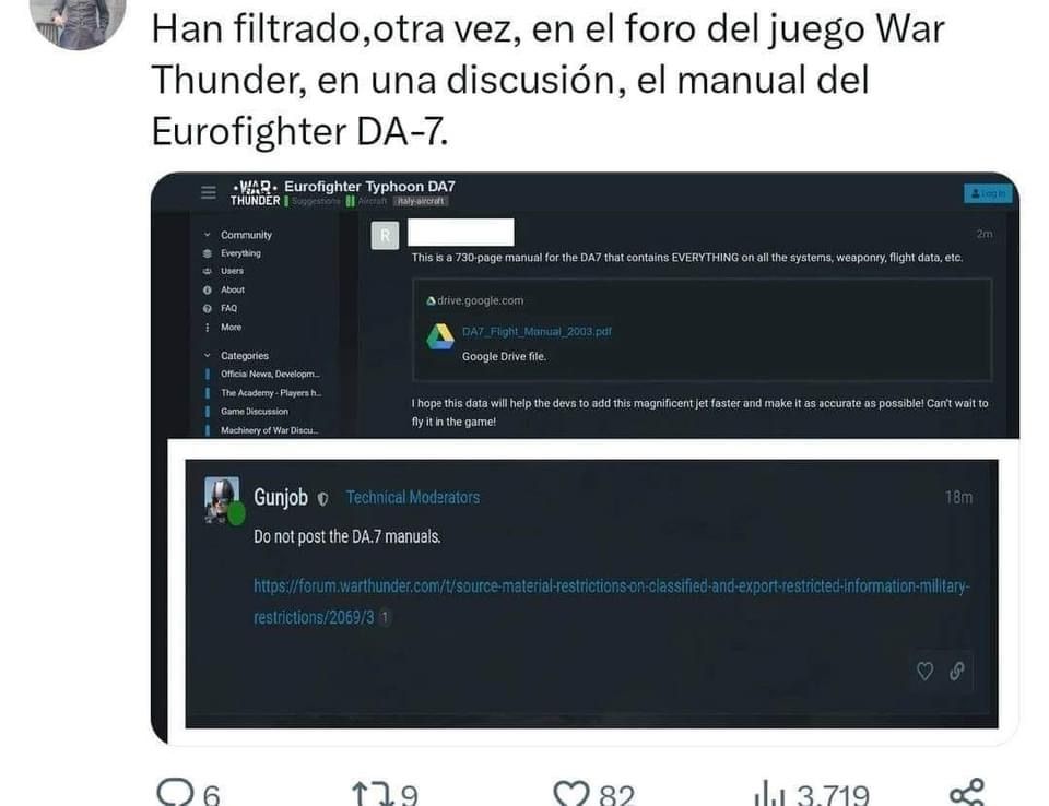 Warthunder bros did it again, another military document is leaked!