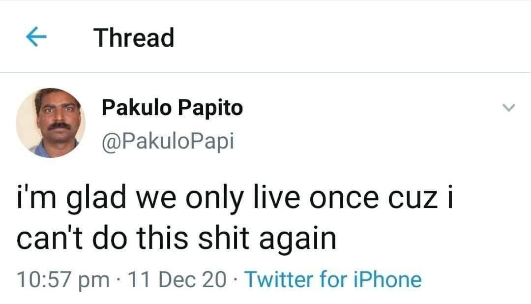 I'll be really damn pissed if reincarnation is a thing
