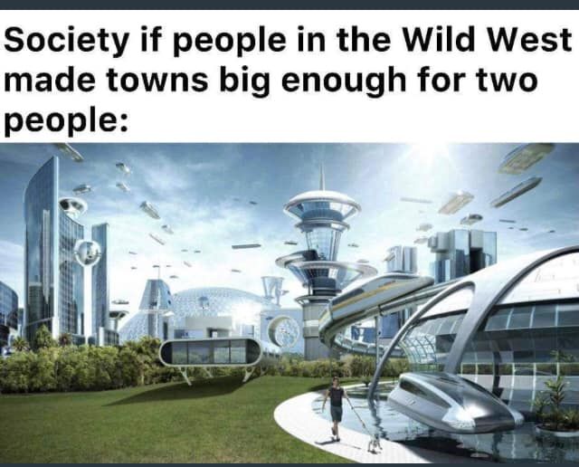 Instead we have suburbs
