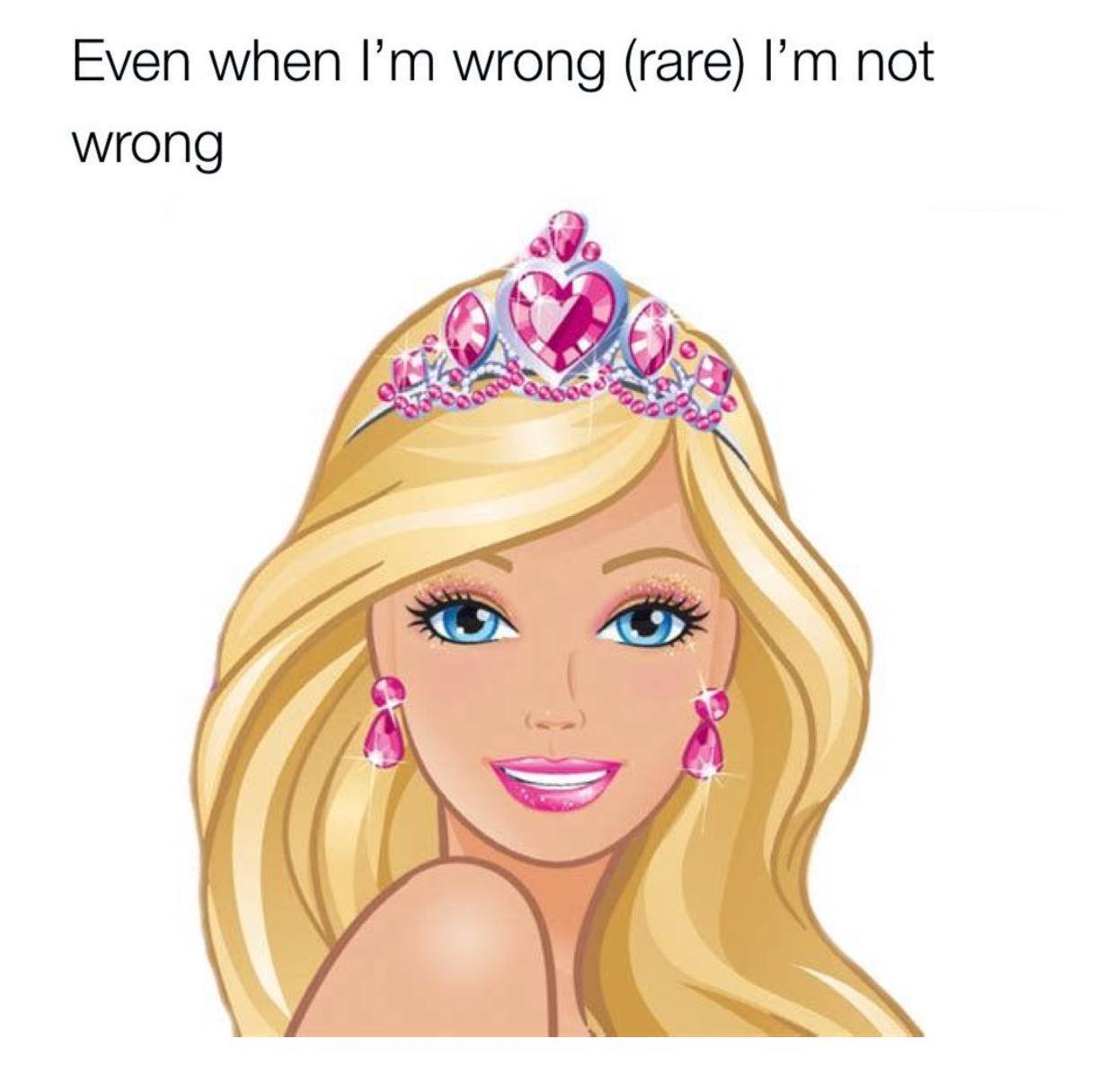 Imagine being wrong