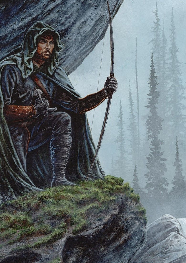 Me, in the bushes, unironically believing I'm guarding the borders of the Shire.