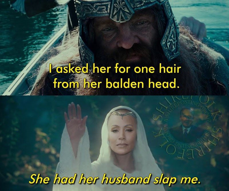 Gimli tanks it with great ease