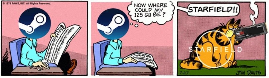 Imagine installing it off of 187 compact disks